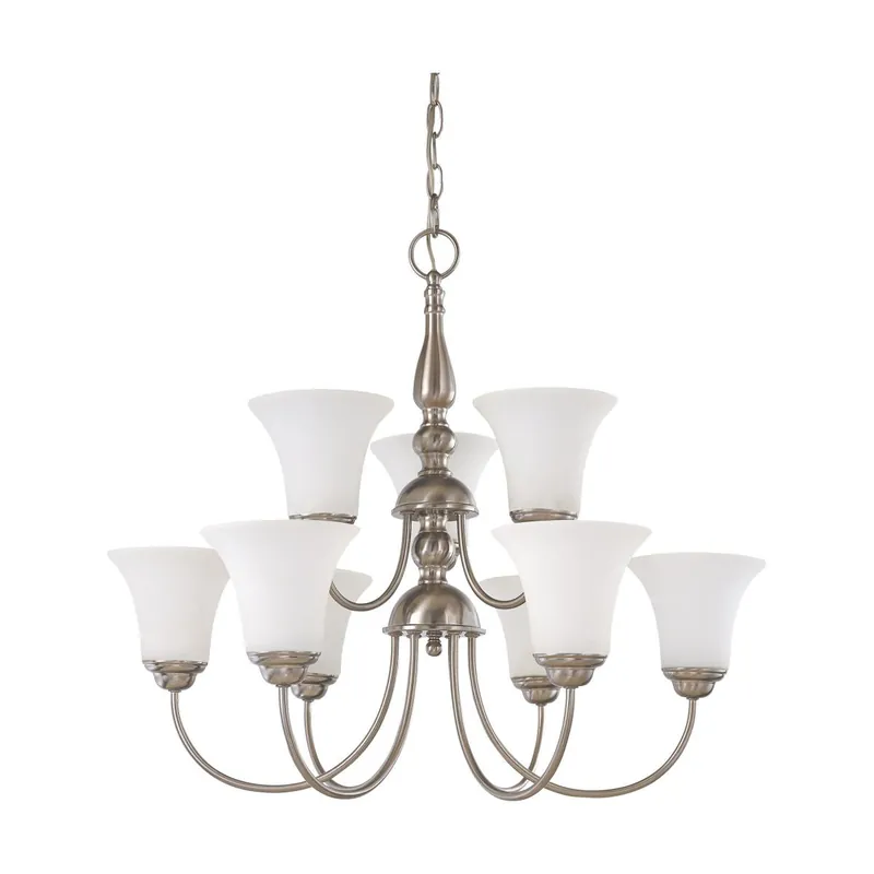 Nuvo Lighting 60/1823 Dupont 9-Light Chandelier
