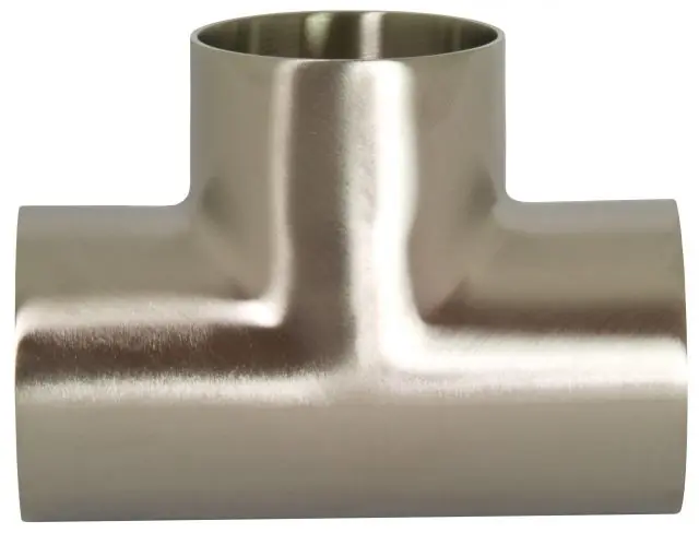 Dixon B7WWW-R300P Polished Short Weld Tee 3 Inch