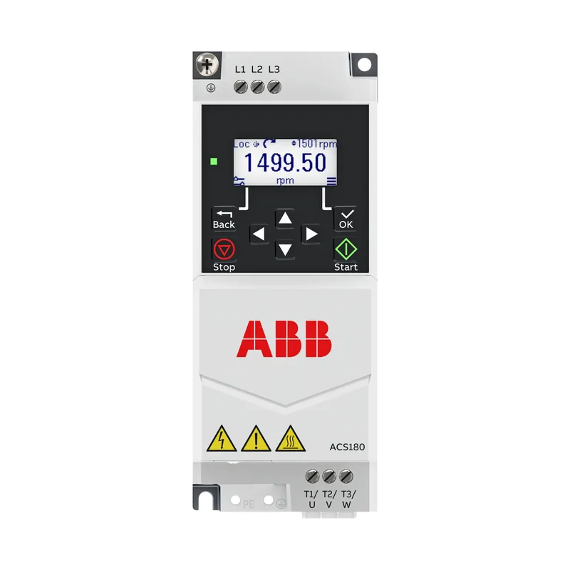ABB ACS180-04S-09A8-2 Variable Frequency Drive, 3 HP, 240V