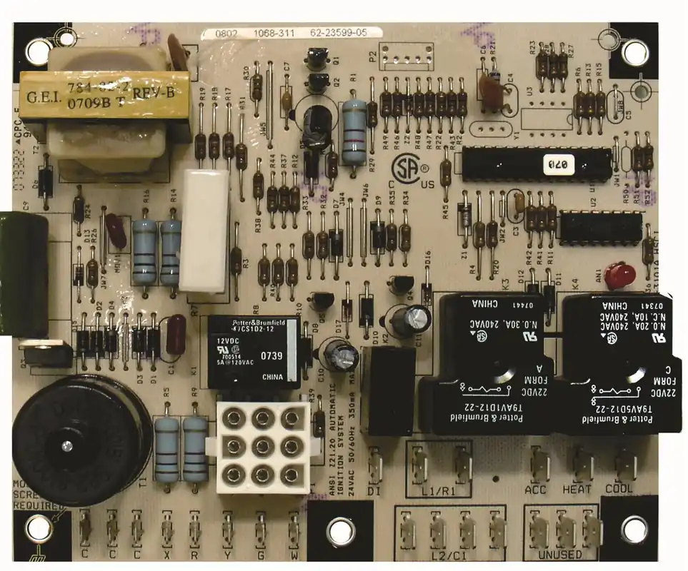 RUUD 62-23599-05 Integrated Furnace Control Board