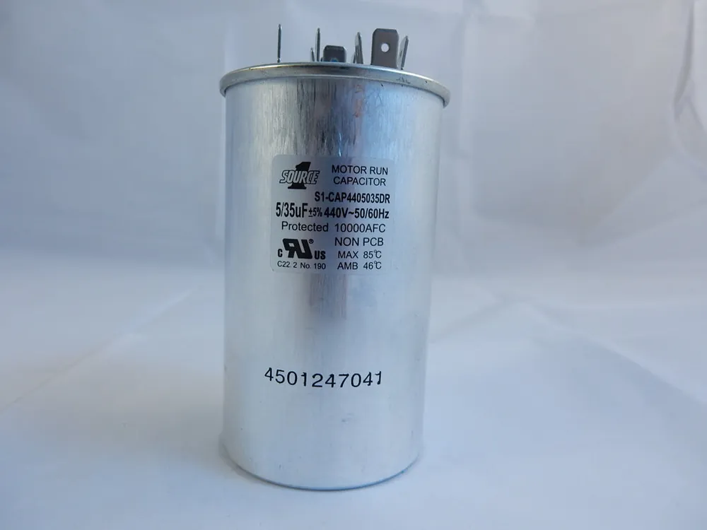 Source1 CAP4405035DR Dual Run Capacitor 35/5 MFD 440V