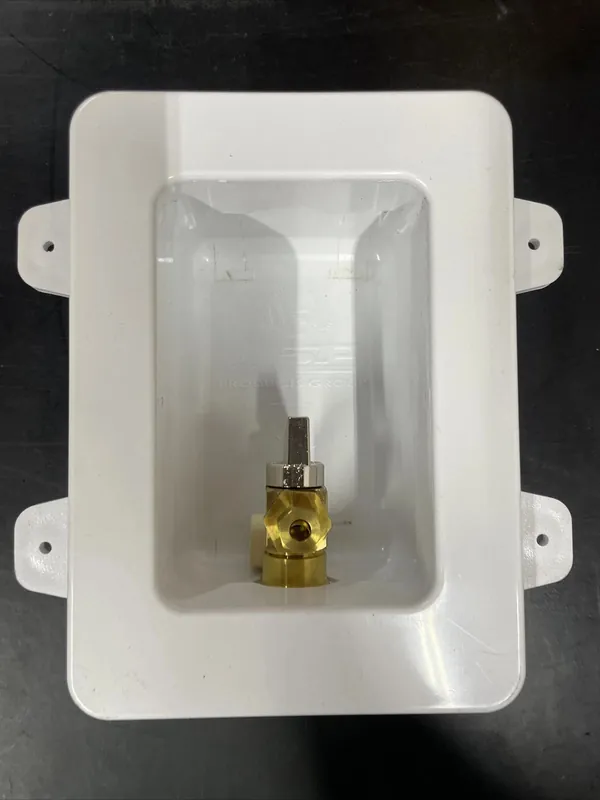 SPECIALTY PRODUCTS OBFS-8020-LL Firestop Ice Maker Box with CPVC Valves
