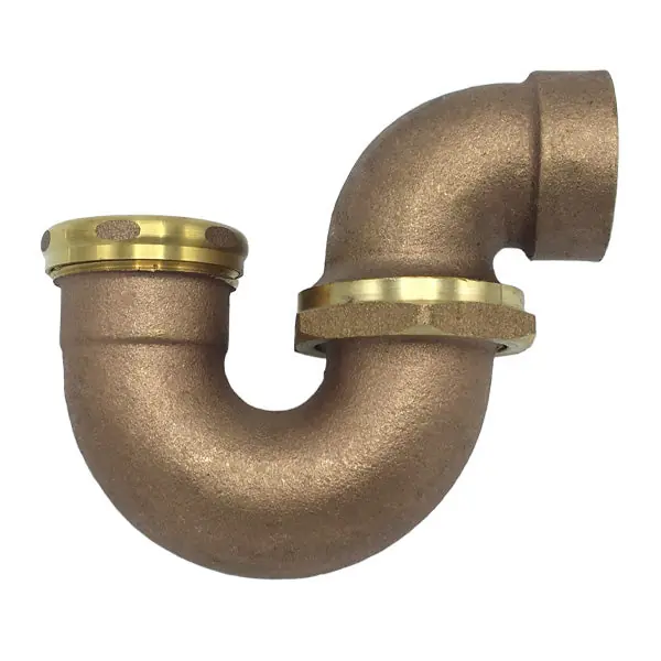 1 1/2'' Rough Brass L.A. Trap Sweat