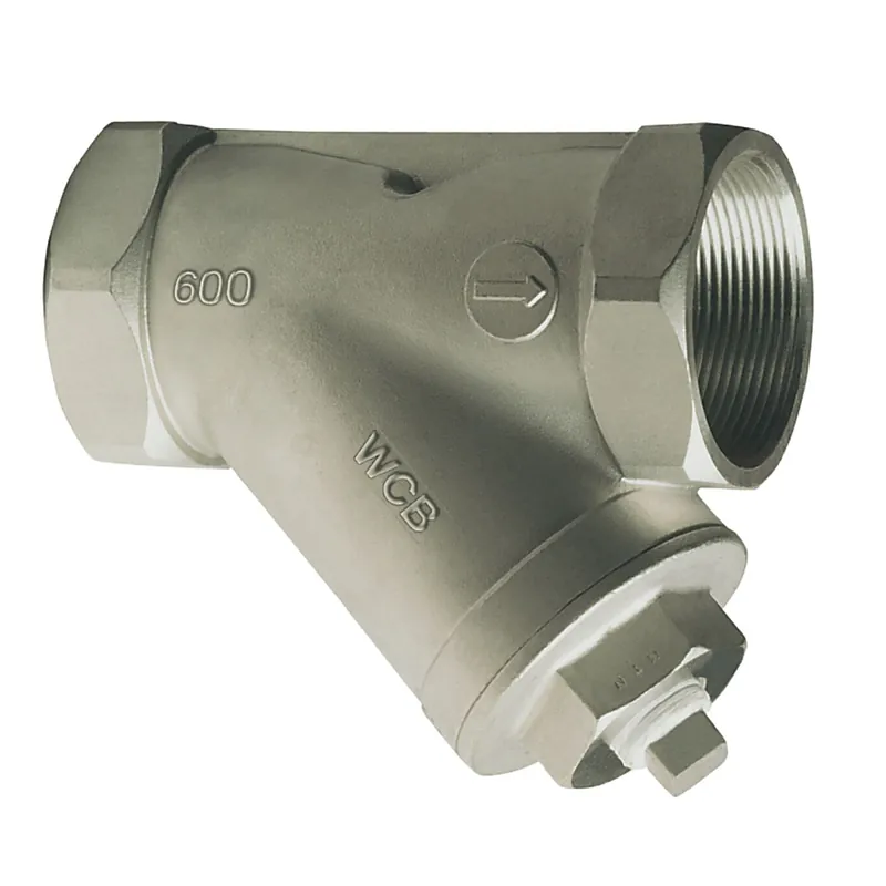 WATTS 0823003 1-1/4 in Cast Steel Wye Pattern Strainer