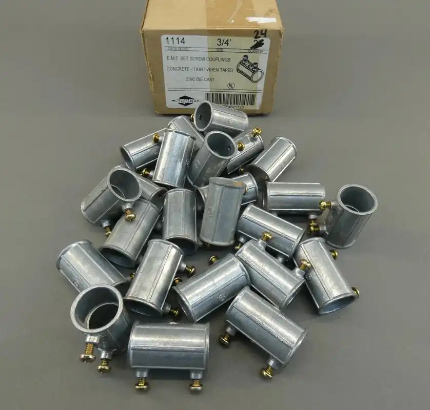 Sepco 1114 EMT Set Screw Coupling 3/4 Inch Replacement MPN