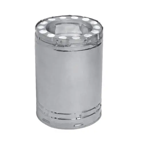 Metal-Fab 8TGS12 Temp Guard Chimney Pipe 8 in x 12 in Replacement MPN