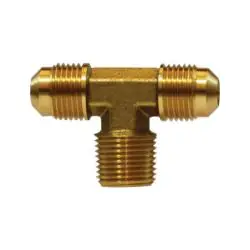 MIDLAND INDUSTRIES T1-4A Branch Tee, Brass
