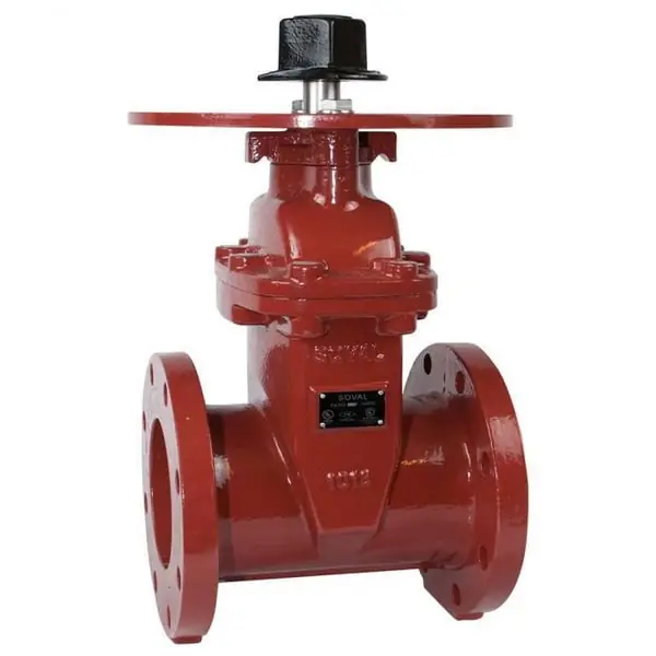 SOVAL 802IP-040 Resilient Seated Gate Valve 4 in