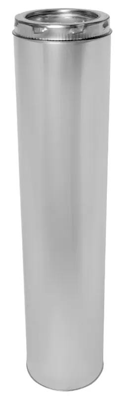 HART & COOLEY 10TLC24 All Fuel Chimney Pipe 10 Inch 24 Inch