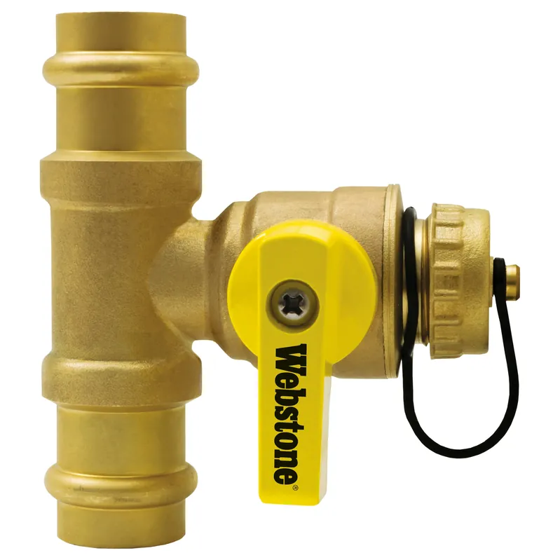 NIBCO H-80673W Forged Brass Full Port Press Ball Valve
