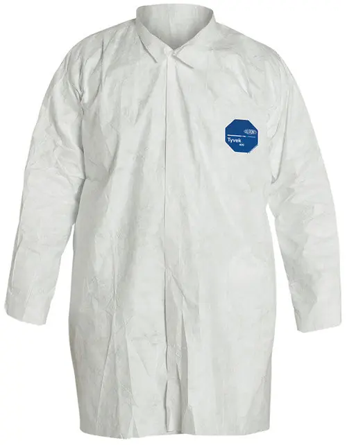 DUPONT TY210S-L Tyvek 400 White Frock
