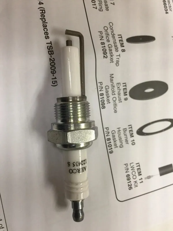 AERCO 122435-S spark ignitor for boilers and water heaters