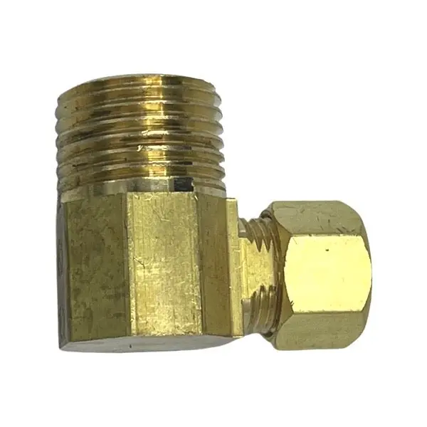 3/8'' x 1/2''  #69 Compression X MIP Elbow (Lead-Free)