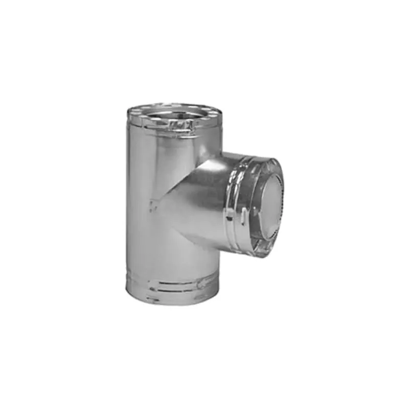 METAL-FAB 8TGST 8-Inch Temp Guard Insulated Tee with Tee Cap