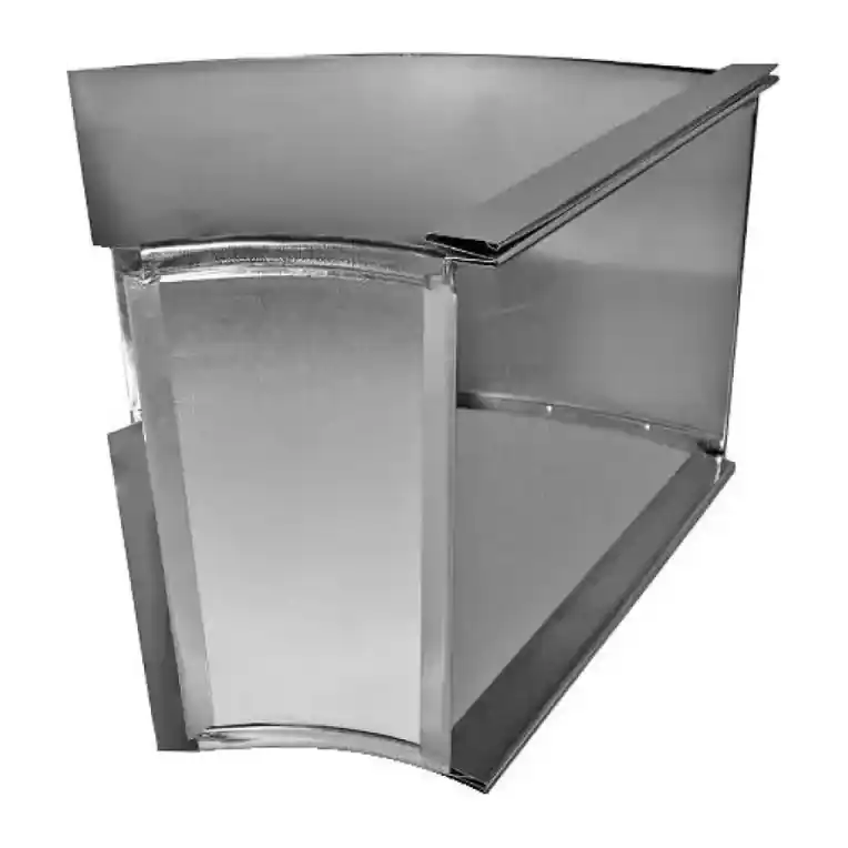 SOUTHWARK METAL 13228 Duct Elbow Flat Angle Broadway 45 deg 8 in x 22 in