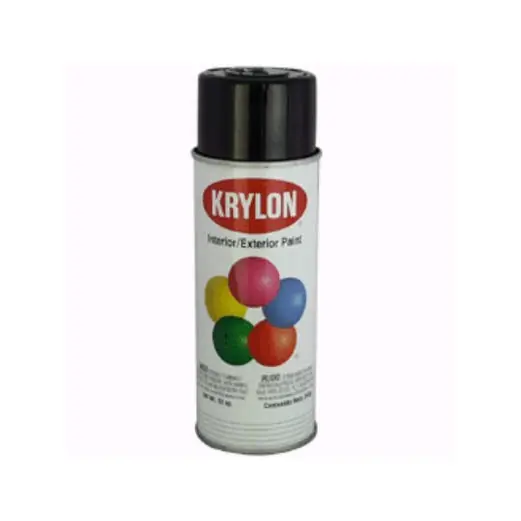 KRYLON K01601 Glossy Black Spray Paint