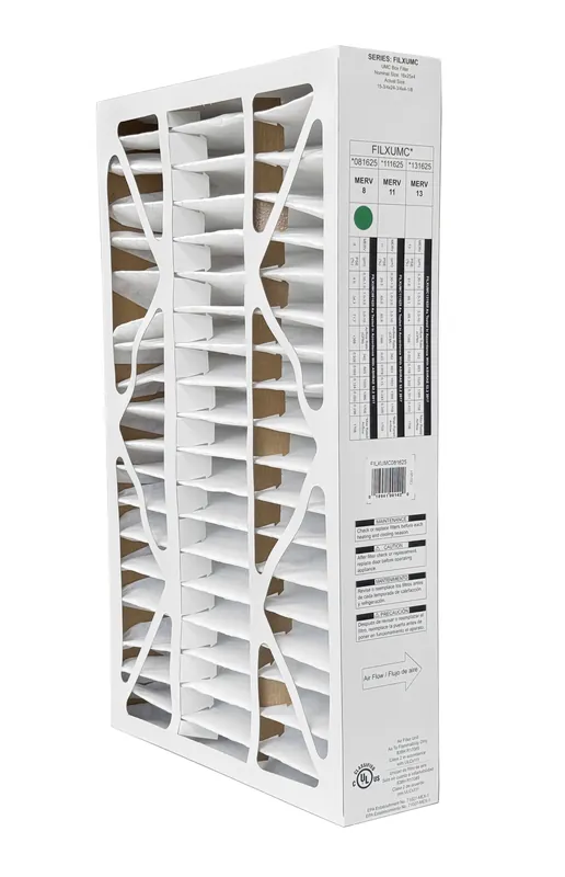 CARRIER FILXUMC081625 16 x 25 x 4 Pleated Air Filter