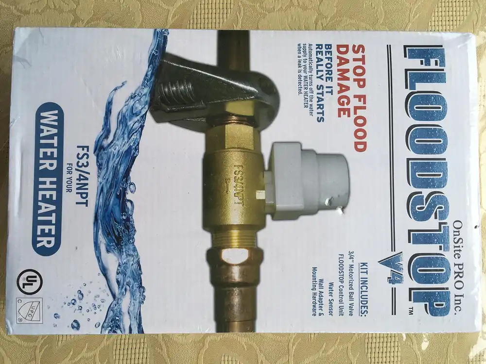 LID CORPORATION FS3/4NPT FloodStop Water Heater Kit