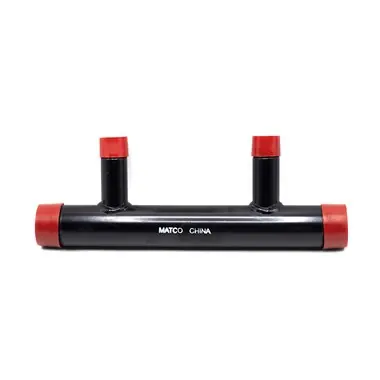 Boiler Header Systems 76700 Header Boiler 1-1/4 x 3/4 Inch Steel for 2 Zone