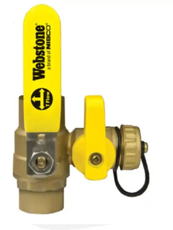 NIBCO H50613 Webstone Pro-Pal Brass Ball Valve with Drain