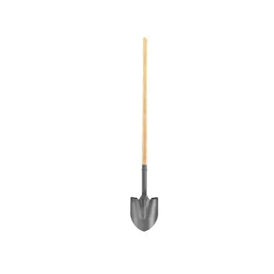 BONTRADETOUGH 84-220 Round Point Shovel with 44 Wood Handle