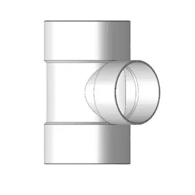 Westlake Pipe & Fittings P108 Straight Tee 8 in SDR 35 PVC