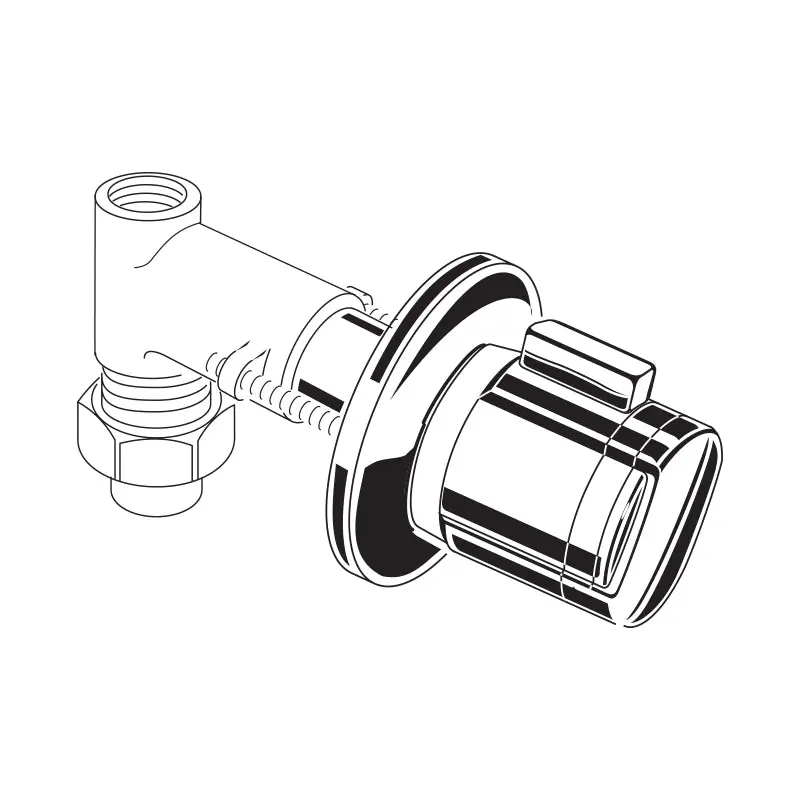 GROHE 7001490.299 Concetto 1/2 2-Way Diverter Rough-In Valve