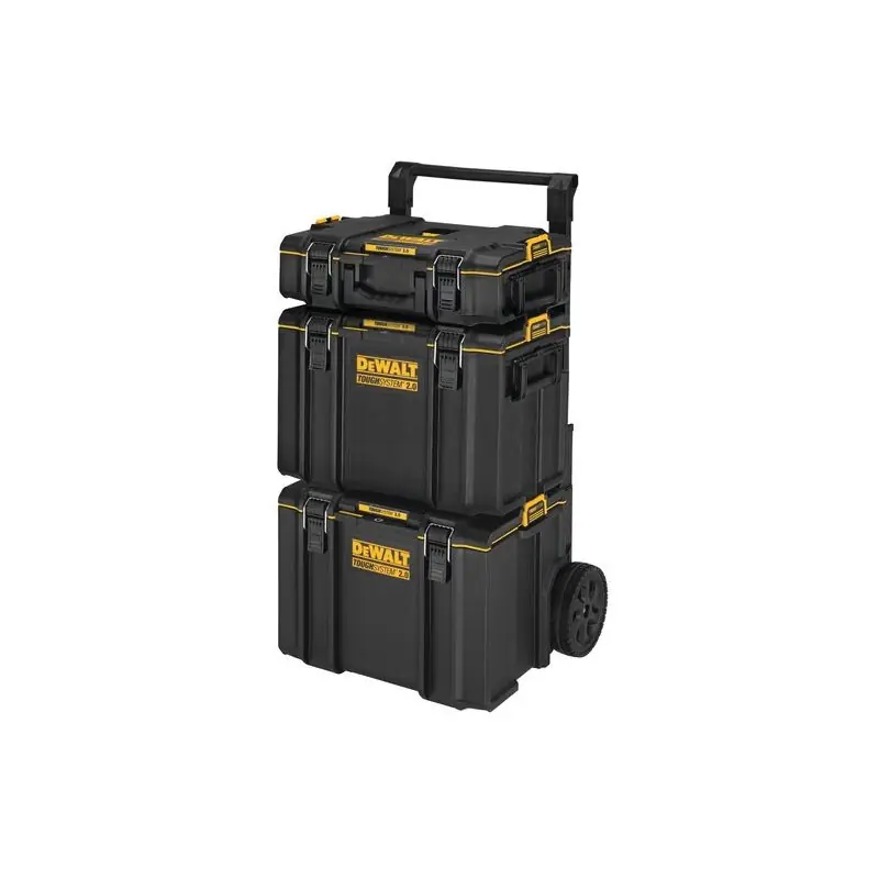 BLACK & DECKER DWST60436 ToughSystem 2.0 Rolling Tower Storage Organizer Set