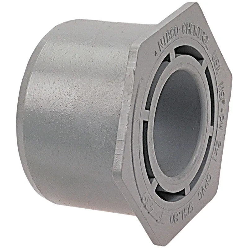 NIBCO 837-292C 2-1/2 x 2 CPVC Schedule 80 Flush Style Reducer Bushing