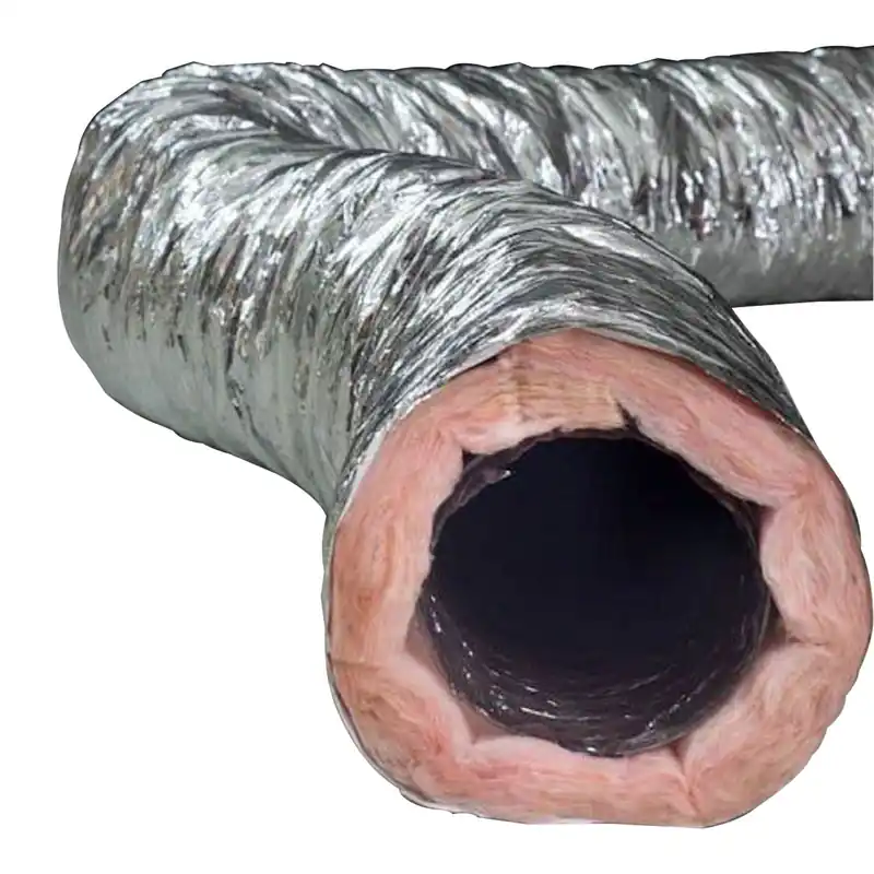 J P Lamborn MHP25R6-07 Silver Flexible Air Duct