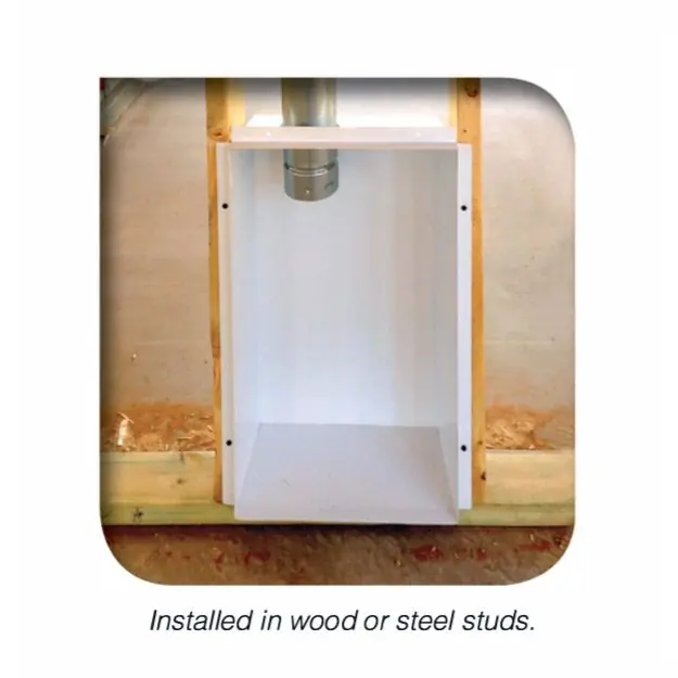 Construction Solutions DBX1017FR4 Metal Dryer Vent Box