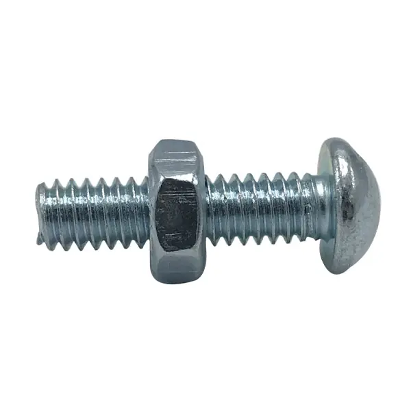 1/4'' X 1'' Stove Bolts With Nuts (100 pack)