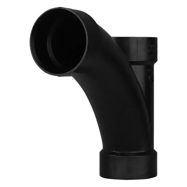 Charlotte Pipe And Foundry ABS005011000 Long Turn Tee Wye