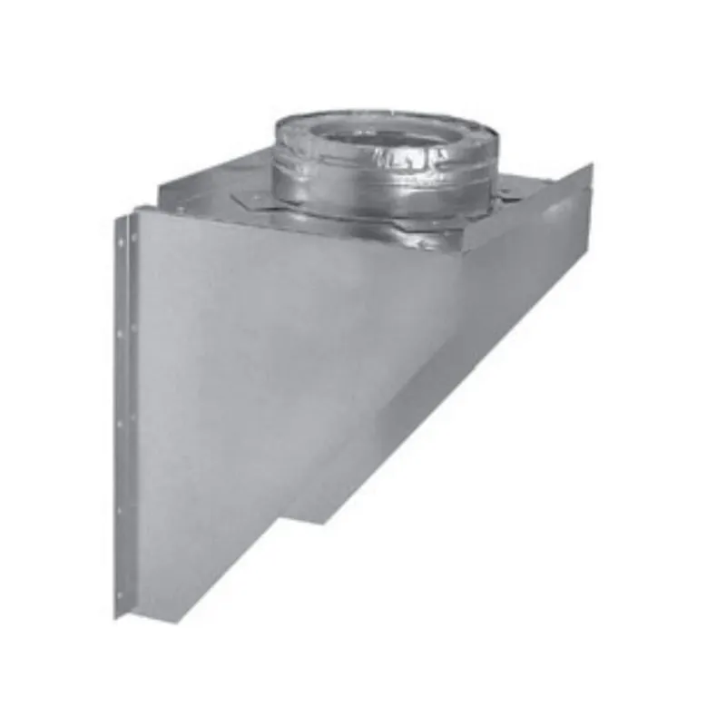 METAL-FAB 7TGWS Metal-Fab Temp Guard 7TGWS Galvanized Wall Support/Adapter