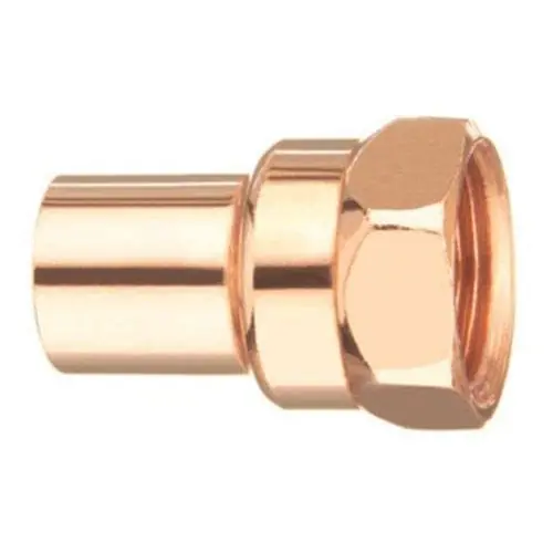 Copper Fitting 10030238 Copper Fitting 1/2 x 3/8 Inch Female Reducing Street Adapter