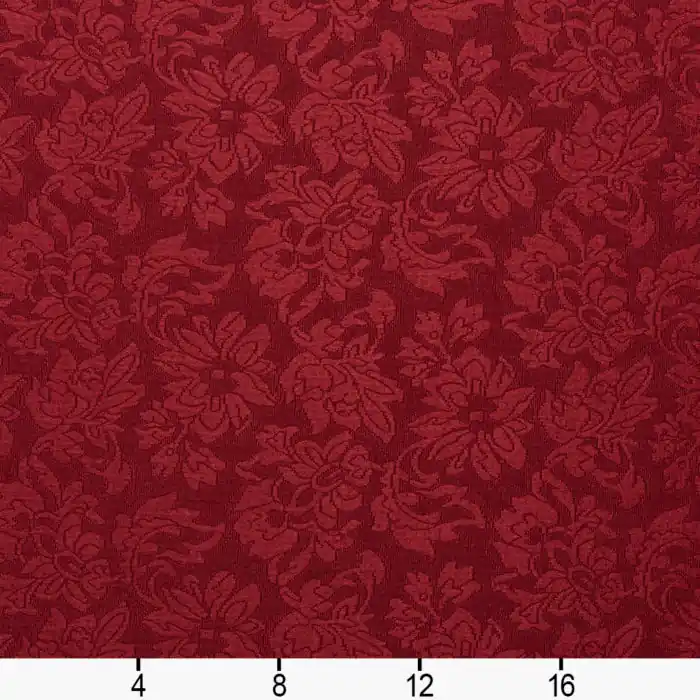 CHARLOTTE 5185 Claret Upholstery Fabric