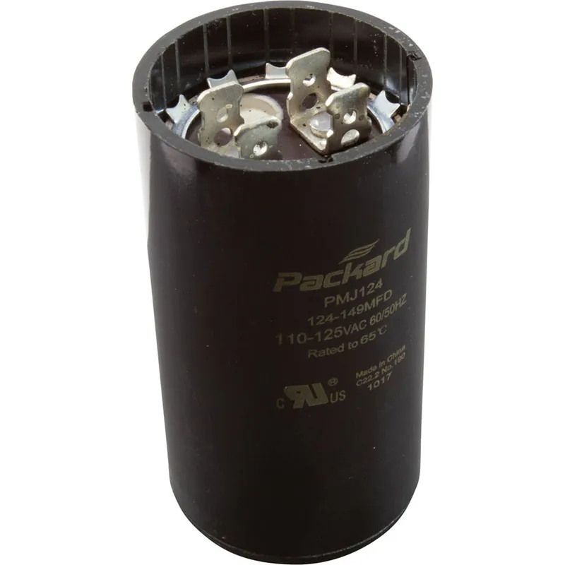 Packard BC124-165 Start Capacitor 124-149 MFD 110-125 Volt