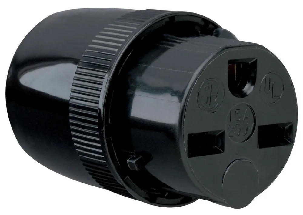 LEGRAND PASS & SEYMOUR 5669-BK Medium-Duty Dead Front Connector Black