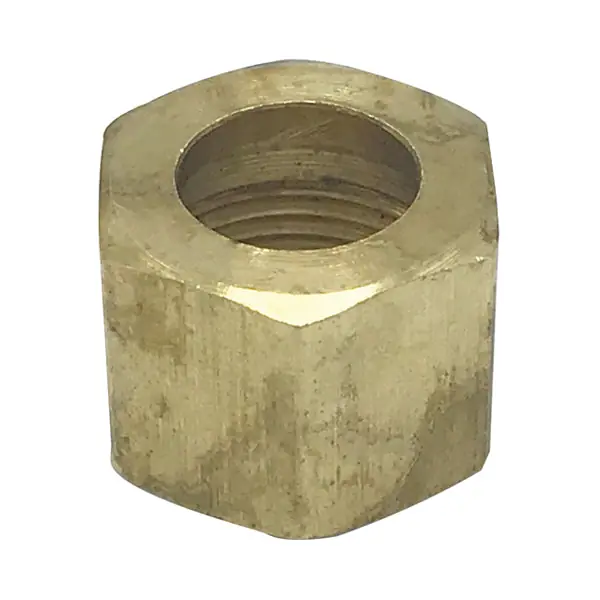 3/8'' #61 Brass Compression Nut