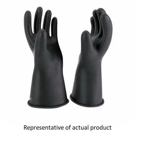 SAF-T-GARD INTERNATIONAL S511B11 Rubber LV Gloves Size 11