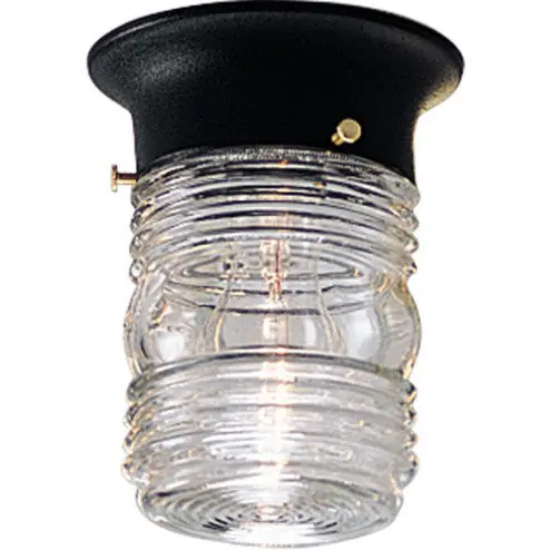 HUBBELL P5603-31 One-Light Outdoor Utility Flush Mount