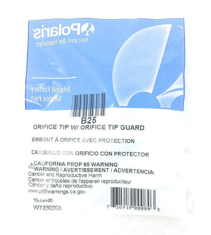 Zodiac Pool System B25 Orifice Tip with Guard