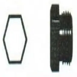 Anderson PO518 Flat Tip Plug Orifice