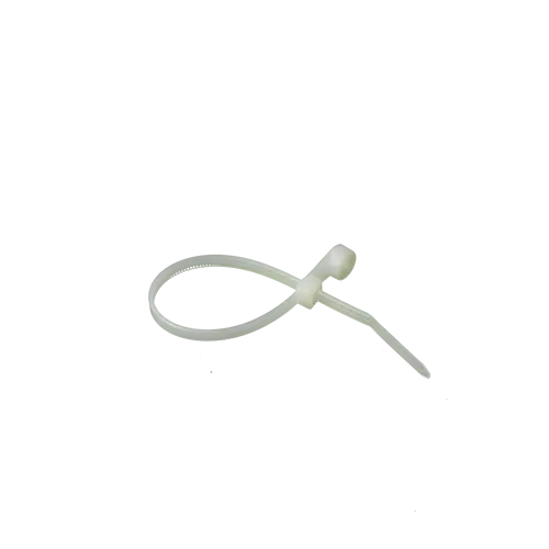 DIVERSITECH WT05C White Nylon Wire Ties 5-Inch Pack of 100