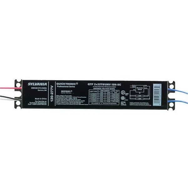 LEDVANCE 75304 Fluorescent Electronic Ballast 76/78W (Two Lamps) Replacement MPN