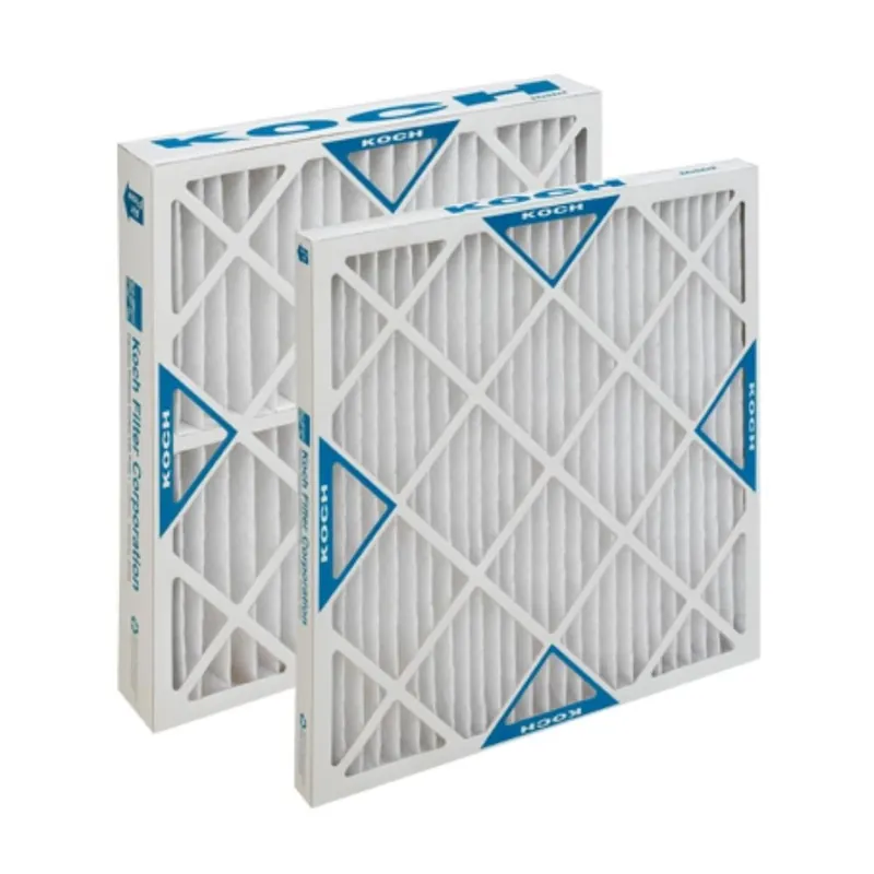 KOCH 102-042-039 Multi-Pleat XL8 Pleated Panel Filter 200 deg F 14x30x2
