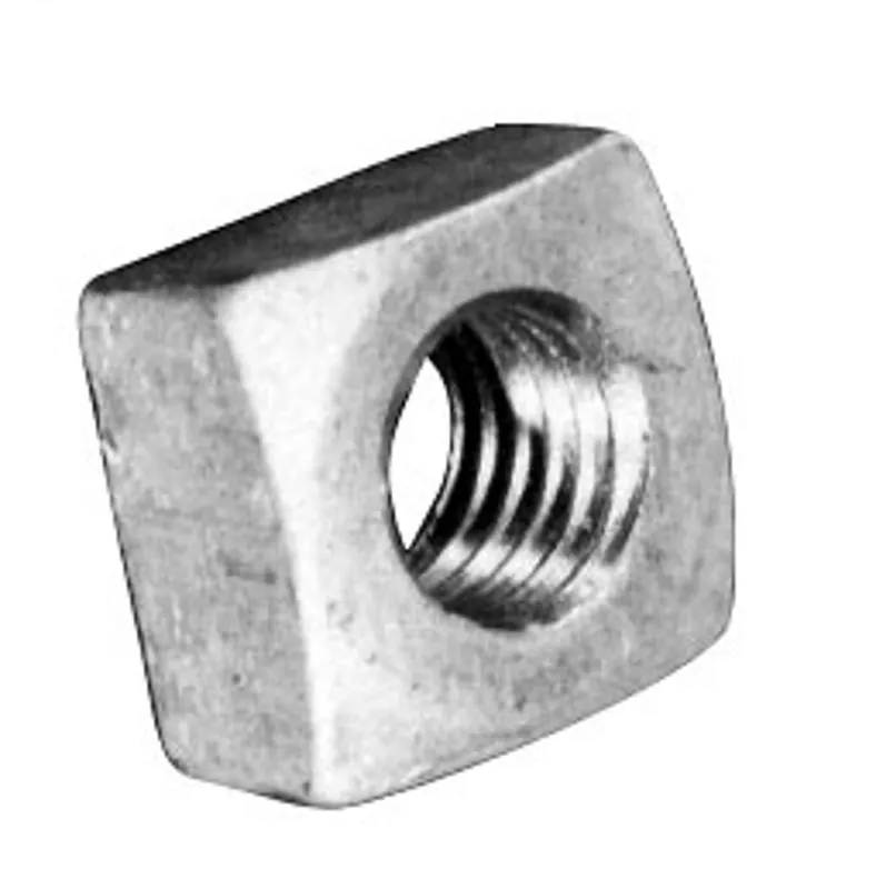 HUBBELL POWER 55084P Steel Regular Square Nut