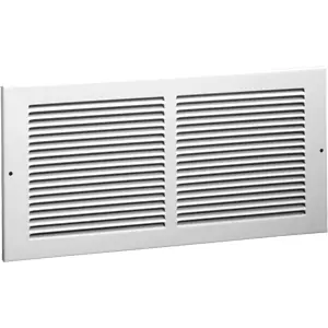 HART & COOLEY 6501406W 650 Series 14 x 6 Inch Sidewall Return Air Grille - White