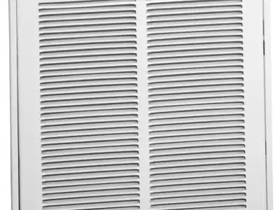 HART & COOLEY 6591414W Hart & Cooley 14 x 14 Steel Return Air Filter Grille