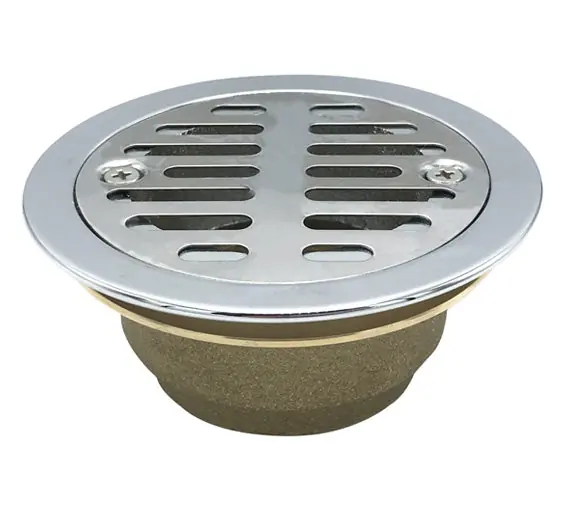 Chrome-Plated Brass Urinal Strainer IPS